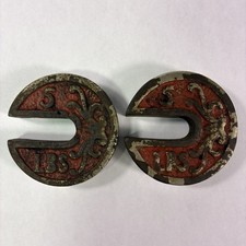 2 Antique Victorian Slotted