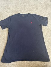 Polo Ralph Lauren men’s Casual T Shirts Navy M Custom Fit