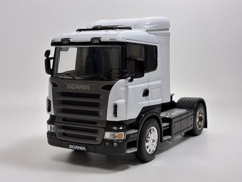 Scania transporter r470 white - scania,