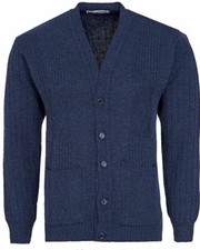 Men's Classic V-Neck Button-Up