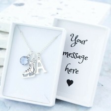 Ice Skating Necklace