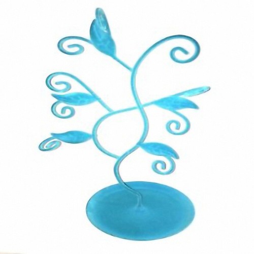 Flocked tree jewellery - flocked, display
