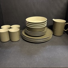 VINTAGE GAYDON ENCORE MELAMINE GREEN Picnic set Retro