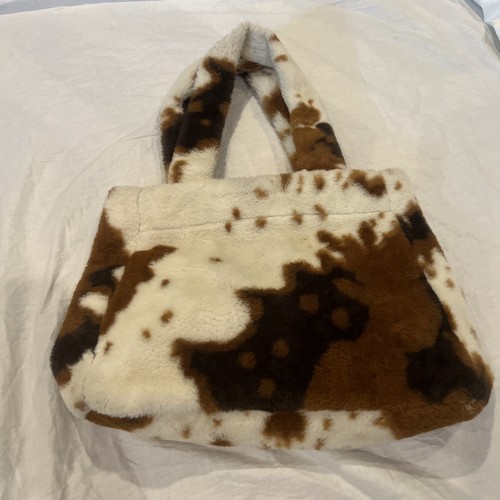 Cow print hand bag purse - cow,