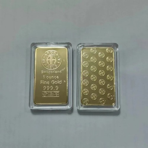 1oz gold tone bar fortuna - tone,