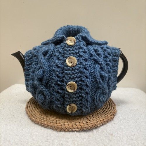 Hand knitted jacket - jacket, cosy