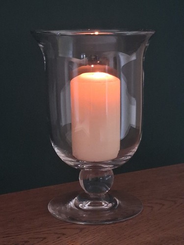 Large hand blown - blown, glass