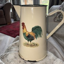 Vintage French Enamel Milk