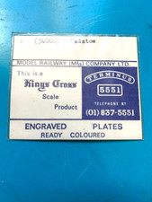 NEW KINGS CROSS NAME PLATES