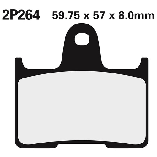Nissin pad brake rear - pad,,