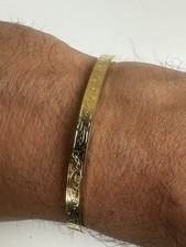 VINTAGE ROLLED GOLD BANGLE