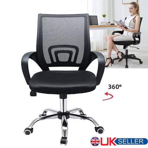 Black adjustable office chair - black,