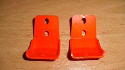 Meccano two orange plastic - orange,