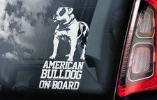 AMERICAN BULLDOG Car Sticker