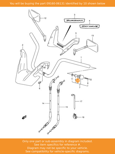 Suzuki washer 09160 06131 - 09160-06131, oem
