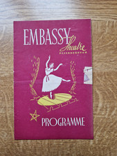 Embassy Theatre Peterborough Programme - Miss Hargreaves - Margaret Rutherford