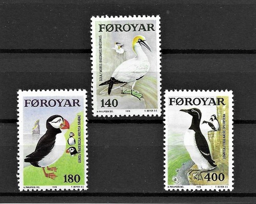 Faroe islands 1978 birds - faroe,