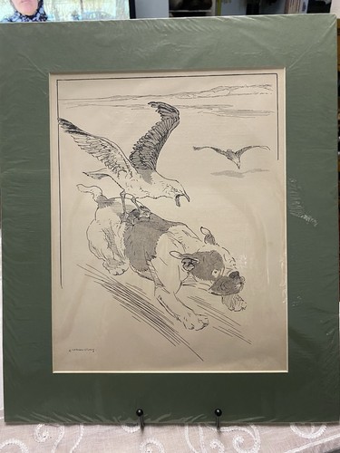 Genuine print circa 1920 - circa,