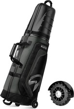 OutdoorMaster Golf Travel Bags for Airlines w/ Wheels and Hard Case Top AUCTION