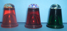 Caithness Glass Thimbles x 3