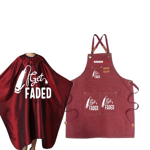 Professional barber apron - barber,