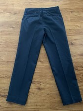 M&S Boys Dark Blue Suit Trousers Age 9-10 NWOT