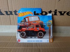 Hot Wheels Orange Mercedes-Benz Unimog 1300L