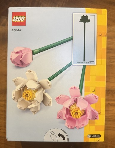 Lego botanicals lotus flowers - lego,