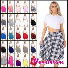 Womens Short Skater Skirt