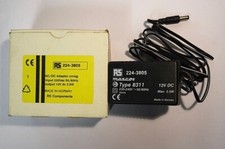 POWER ADAPTOR Plug-in 230V ac to12V dc, 210mA NOS RS224-3805 Mascot, Norway 