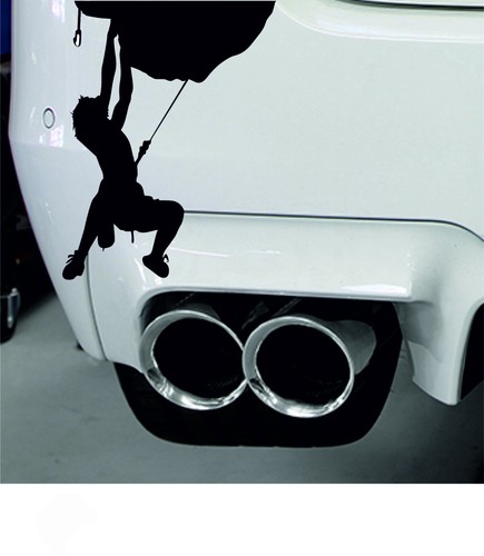 Rock climbing decal - rock, free