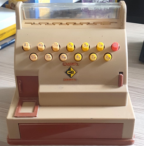 Casdon cash register - casdon, 1960s