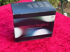 Apple Final Cut Studio 2 Pro 6 Editing Software Complete with Manuals