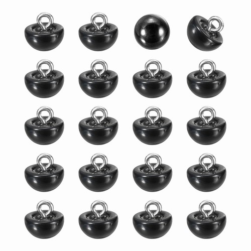 20pcs round faux pearl buttons - pearl,