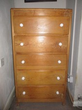 Large Vintage pine chest of