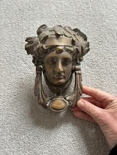 Large Heavy Solid Brass Ornate Door Knocker