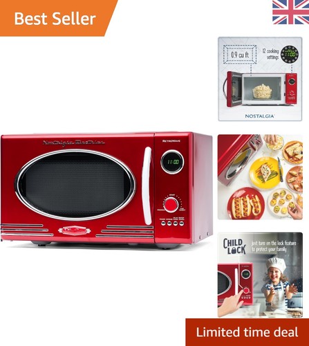 Retro countertop microwave - retro,
