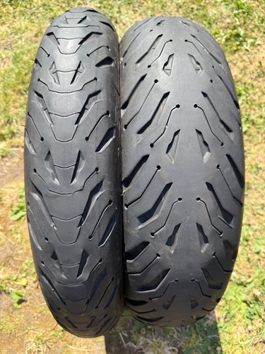 Pair motorcycle tyres - pair,