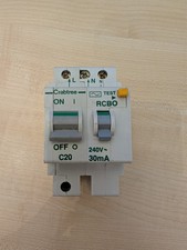 Crabtree Polestar RCBO 20 Amp