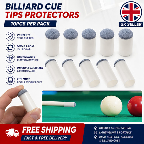Slip pool cue tips - slip,