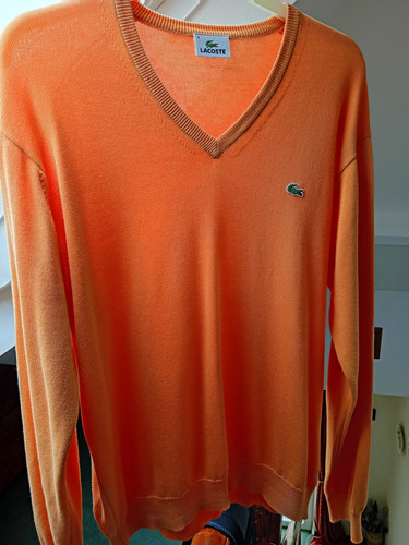 Lacoste men orange neck - men’s, v-neck