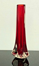 vintage Whitefriars cased red