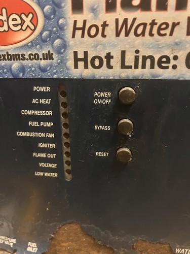 Hot water window - hot,