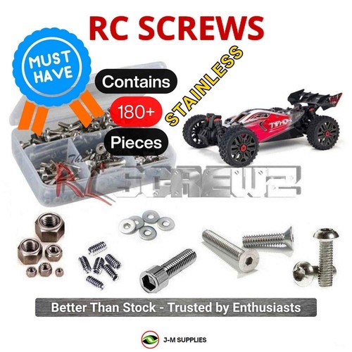 Rcscrewz stainless screw kit - stainless,