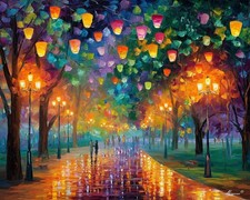 Leonid Afremov FESTIVAL GLOW