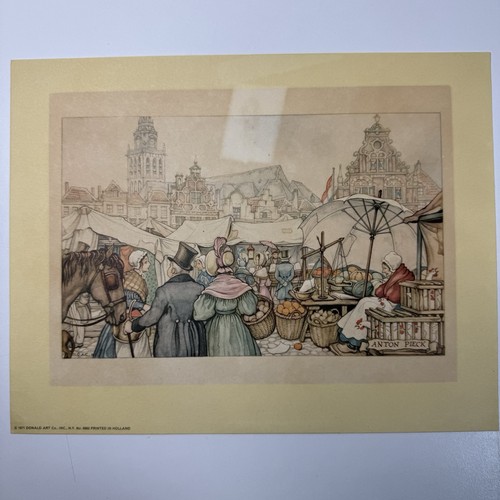 Anton pieck vintage print - pieck,