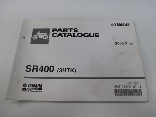 Sr400 parts list - sr400, 1st