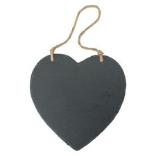Slate Heart Hanging Notice