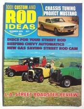 Vtg Hot Rat Rod Car Magazine -