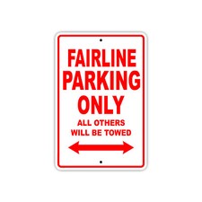 Fairline Parking Only Boat